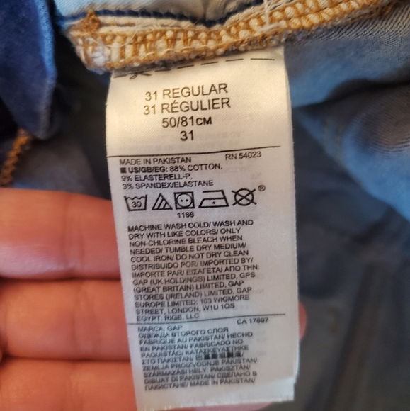 GAP Mid-rise skinny Jeans size 31 - Picture 8 of 8